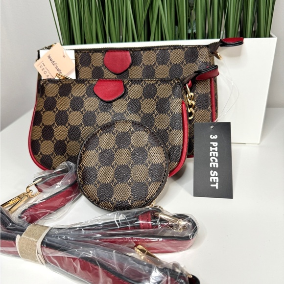 Stylish Women's Bag Set 3pc - Picture 2 of 8